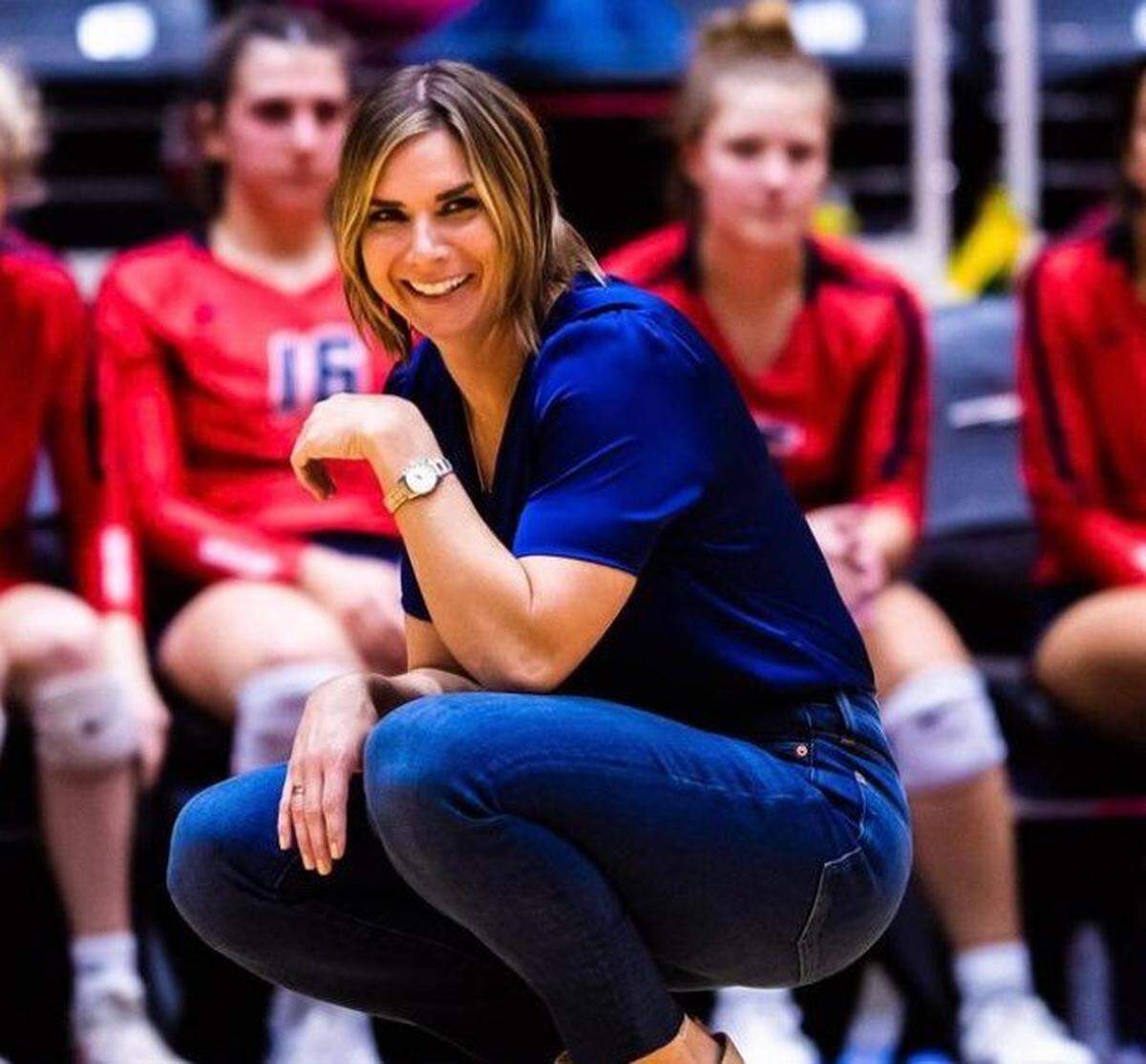 Grapevine volleyball coach Robyn Wallace is Star-Telegram all-area co-coach of the year for the second straight season (Matt Smith/Star-Telegram)