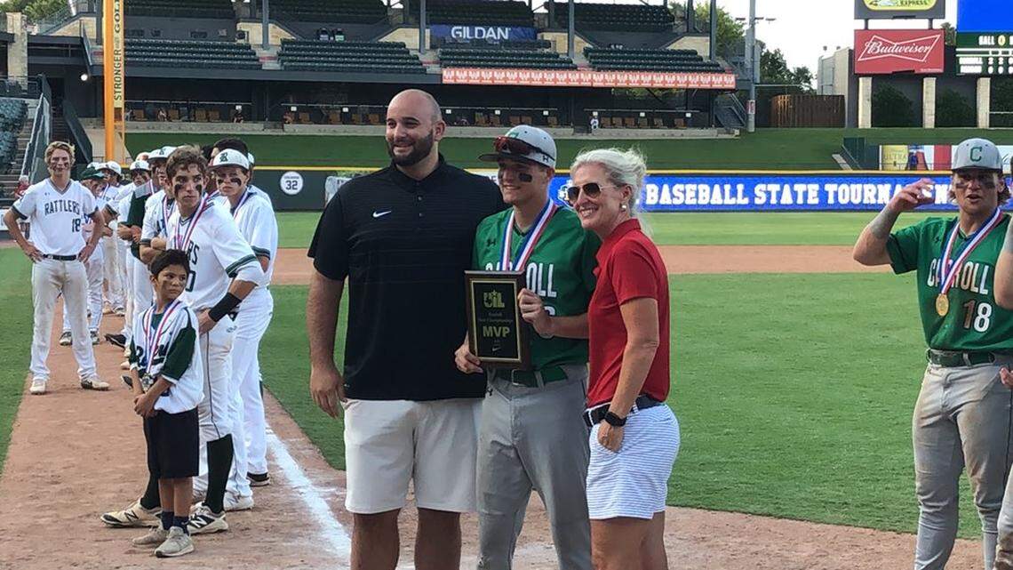 Southlake Carroll's Kyle Warden was named 6A state MVP