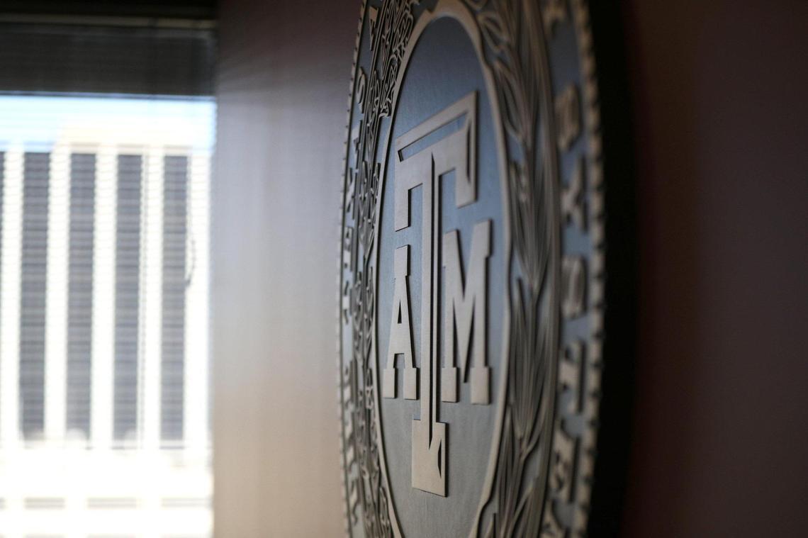 A floor of Texas A&M offices fill Burnett Plaza as plans begin to build a three-building campus in downtown Fort Worth, on Thursday, Jan. 19, 2023.