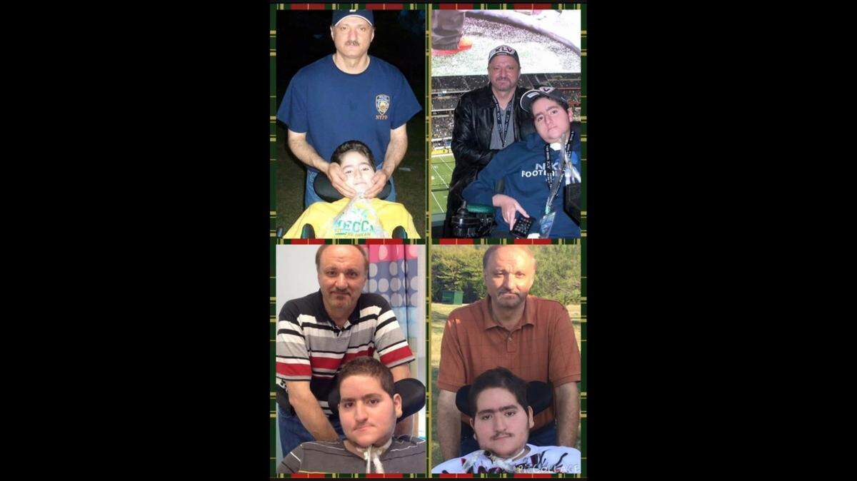 Maher Tarabishi, an Arlington resident, has cared for son Wael for decades. At age 4, Wael was diagnosed with Pompe disease, a rare genetic disease steadily destroying his muscles