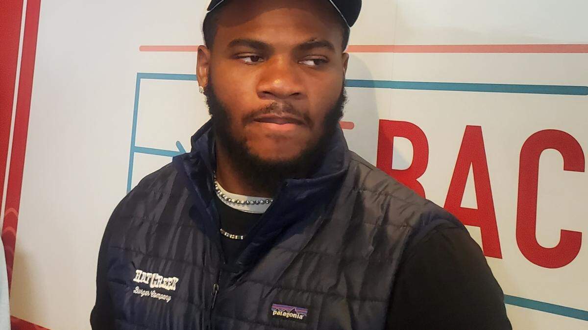 Micah Parsons says he is not participating in the Cowboys offseason program. He is working out in Austin, bulking up for a full-time move to DE.