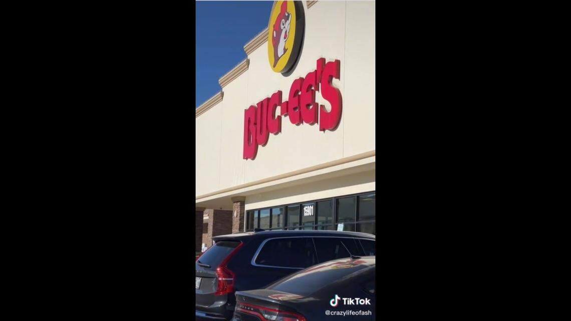 The popular convenience store is also a gas station and features Buc-ee the Beaver.