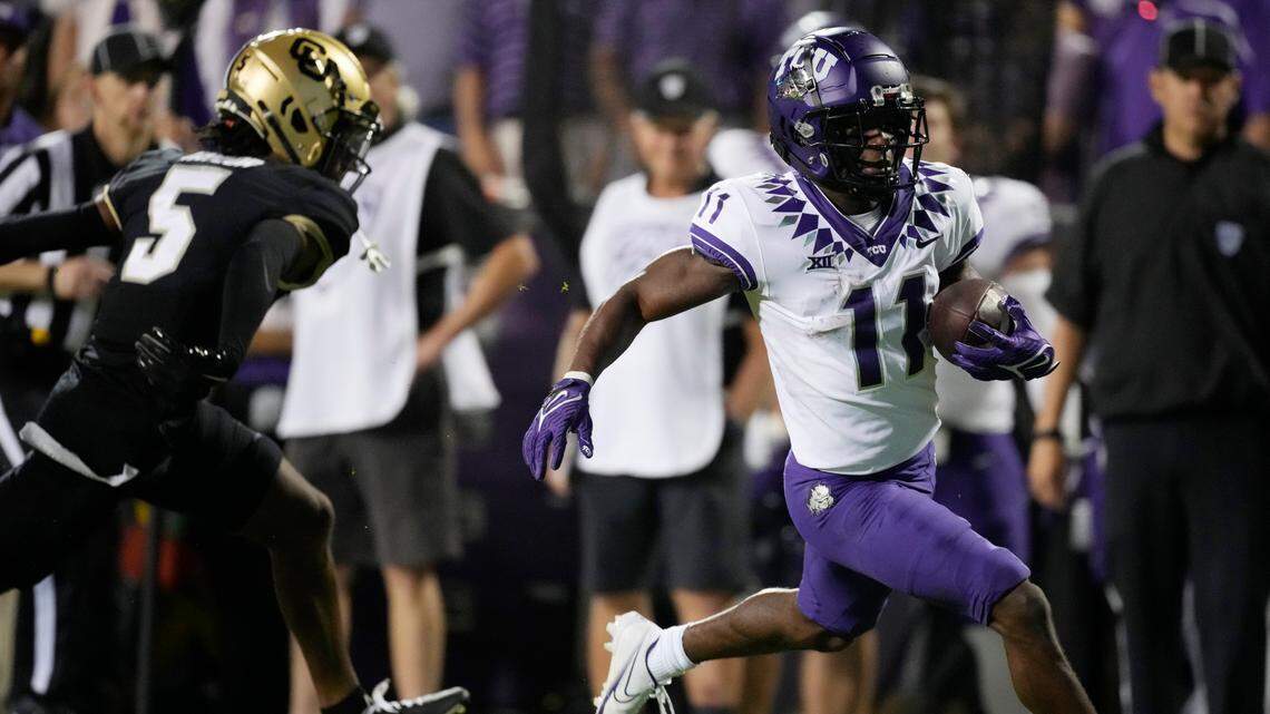 TCU’s Derius Davis was named the Big 12 Special Teams Player of the Week after his performance at Colorado.