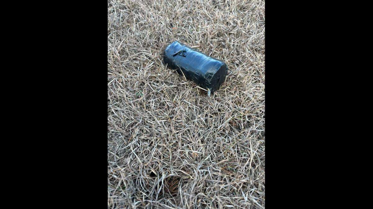 A pipe bomb was found at Scott Cemetery in McKinney, TX. It was safely removed by the Plano Police Department’s Bomb Squad. 