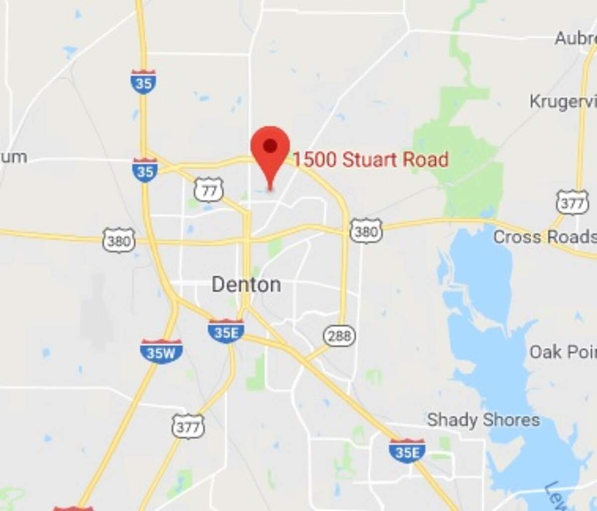 A Denton mother died early Wednesday from injuries she suffered when her vehicle crashed into a tree near Stuart Road, Denton police said.