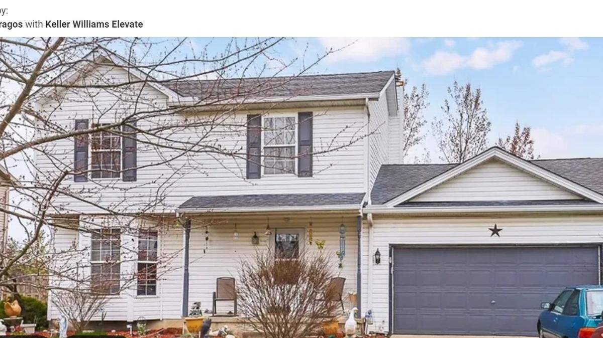 Exterior of the ordinary looking home