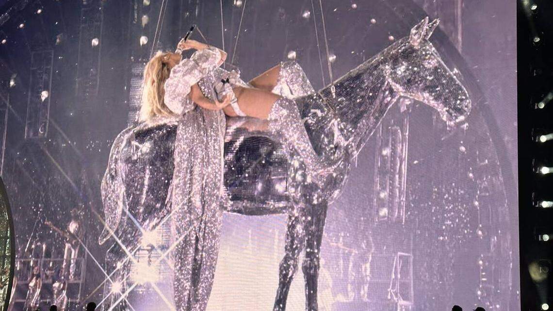 Beyonce’s “Renaissance World Tour” at Allegiant Stadium on Saturday, Aug. 26, 2023, in Las Vegas.