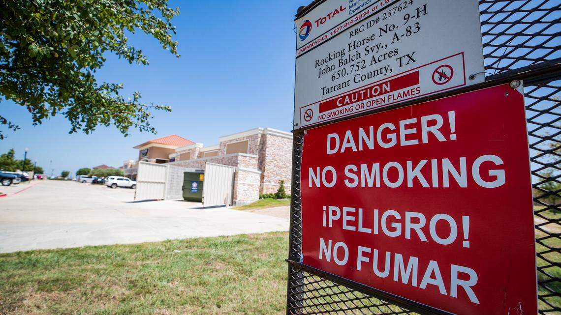 TEP Barnett, the Fort Worth branch of Total, owns Rocking Horse, a fracking well site in Arlington that is situated behind a business center including pediatrics and a preschool.