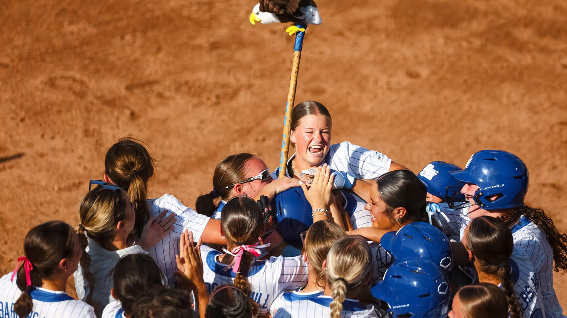 State softball: Barbers Hill downs Aledo with walk-off slam in perfect game