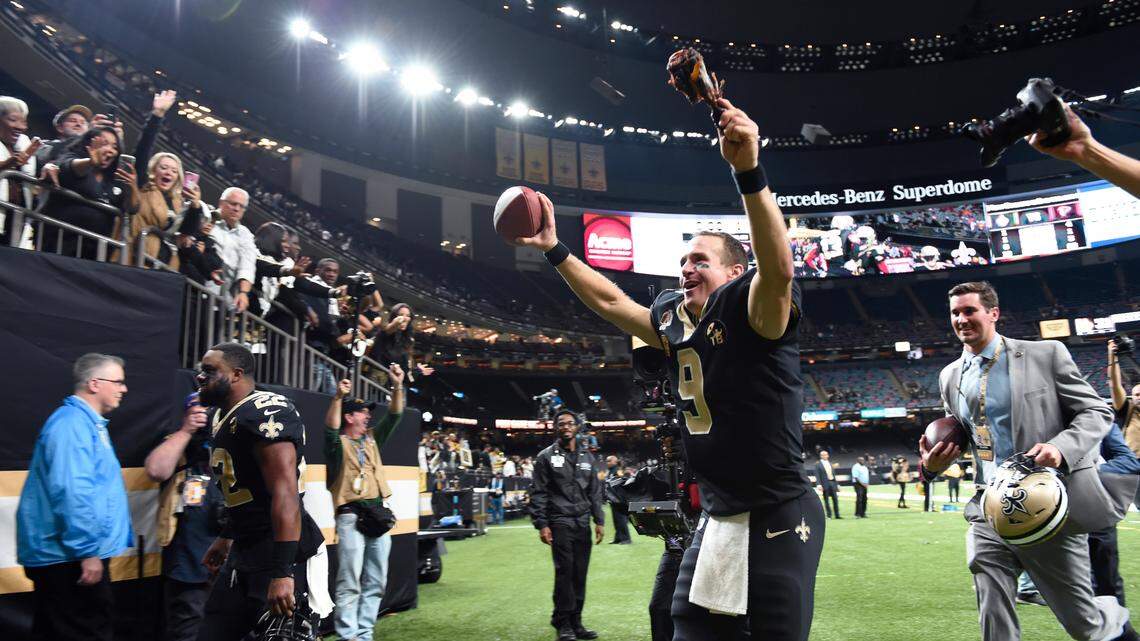 New Orleans Saints quarterback Drew Brees, the NFL’s all-time leader in passing yards and completions, currently has a league-leading 127.3 rating, which would be a single-season record.