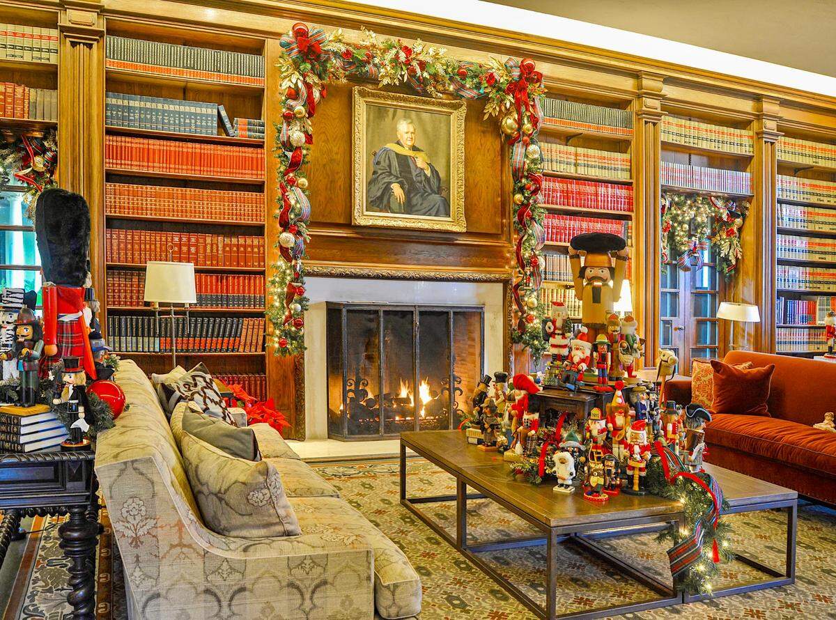 The DeGolyer House at the Dallas Arboretum offers afternoon tea daily through December.