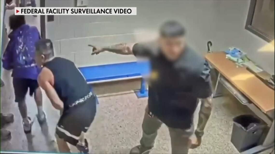 Video shows moment ICE agents, detainees react to gunfire at Dallas facility