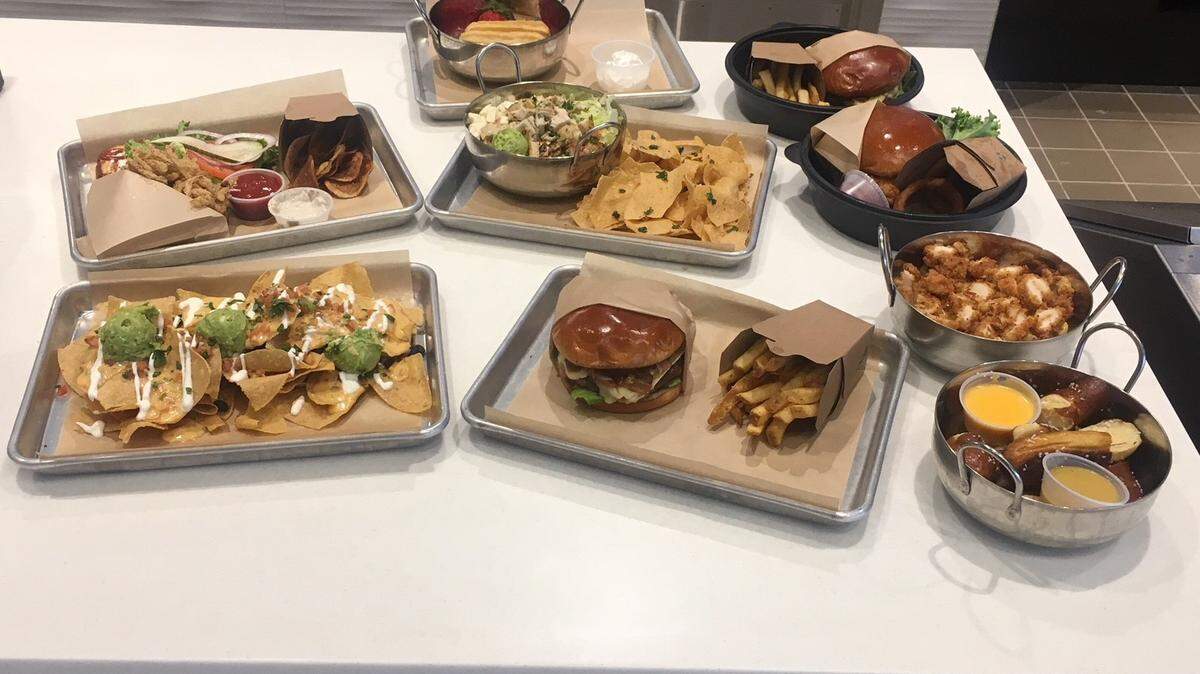 A selection of "Dine-In" menu items at the new AMC Dine-In Clearfork 8, opening Wednesday at the Shops at Clearfork in Fort Worth