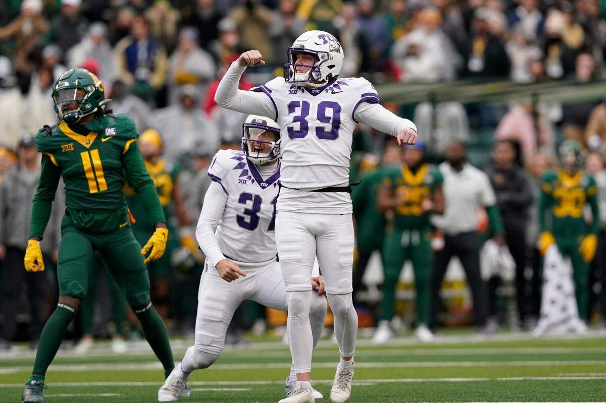 Griffin Kell is among the best kickers in TCU program history.