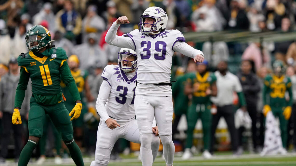 Arlington to TCU: Kicker Griffin Kell’s journey with dream school leads to the big game