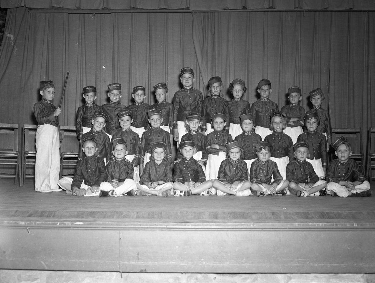 May 1, 1940: Keller Elementary School Rhythm band.