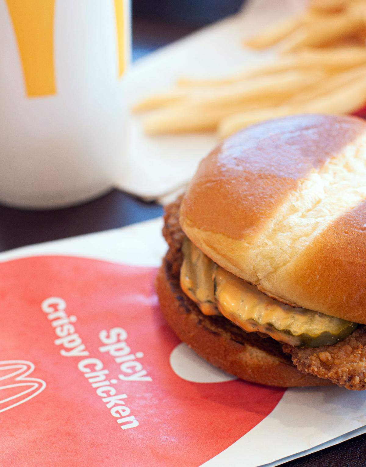 McDonald’s spicy chicken sandwich has a habanero sauce.