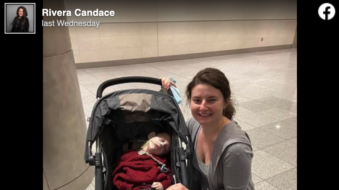 Kelci Jagge and her husband, Theron, adopted 4-year-old Ruslan from Ukraine and brought him home to the United States.