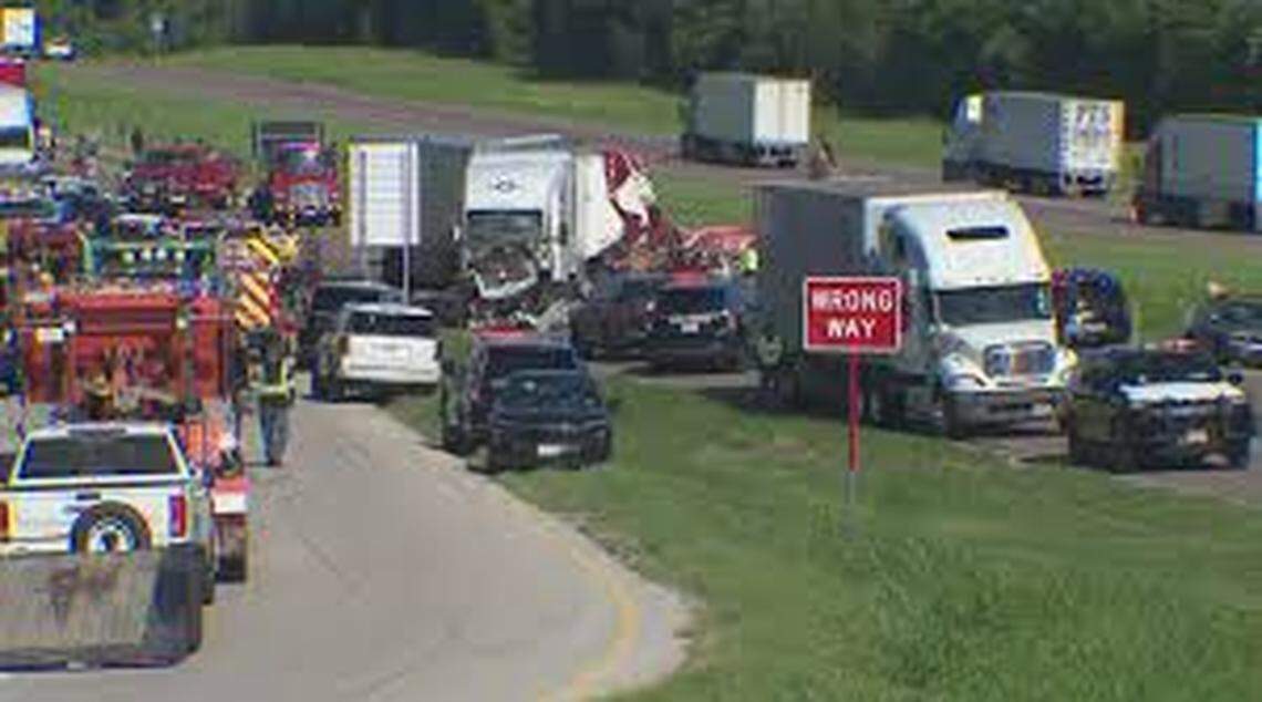 Five people, including four members of a family from Fort Worth, were killed in a seven-vehicle crash on Interstate 20 in Kaufman County on Saturday, June 28, 2025. A semi truck driver, who police say fell asleep and caused the crash, was arrested on manslaughter charges.