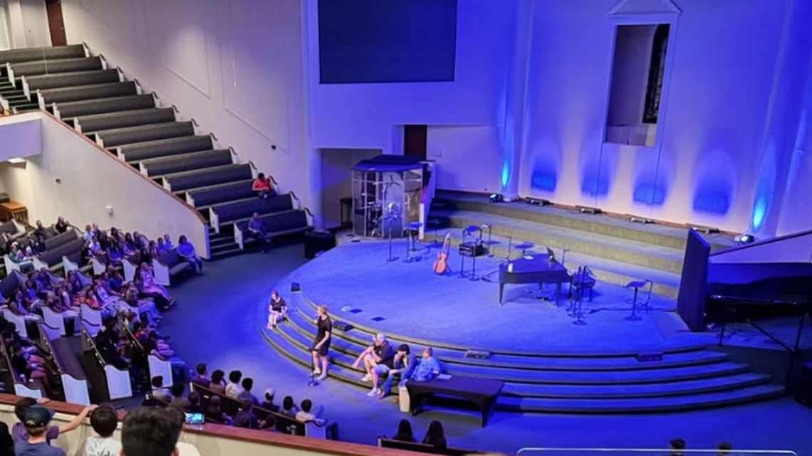 Friends of Sophia and Nolan Christensen gathered in Decatur on Monday evening to remember the two teens who were killed in a crash with an 18-wheeler.