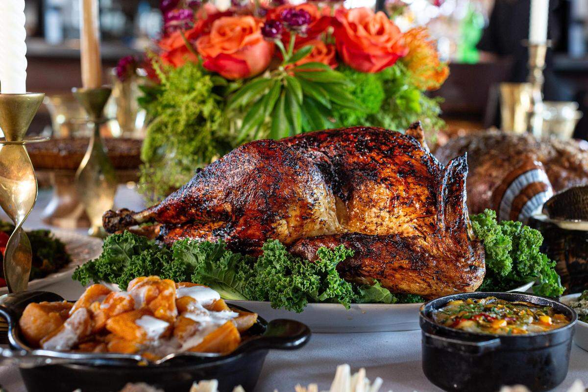 B&B Butchers & Restaurant is offering a take-out menu for Thanksgiving, including a pre-cooked smoked turkey. Pre-cooked sides are also available.
