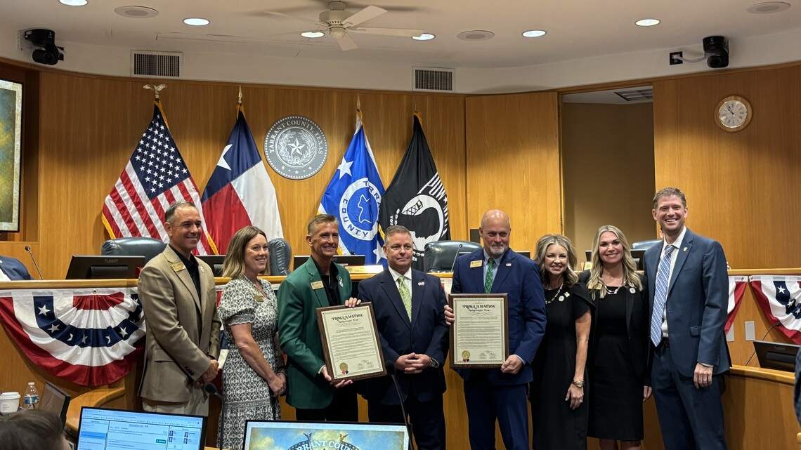 Tarrant commissioners honor Carroll ISD for its role in Supreme Court decision