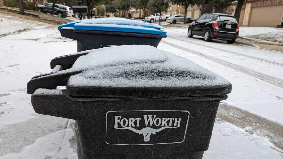 Fort Worth trash pickup, de-icing roads, plans for broken pipes in winter storm