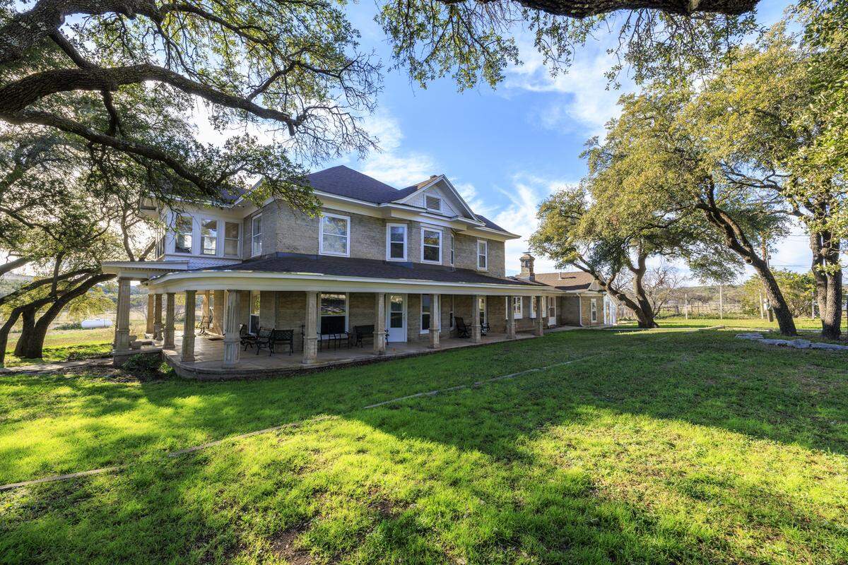 On the outskirts of Sonora, Texas, Rancho Blanco lists for $6.355 million. It hasn’t been on the market in 95 years and is named after goats