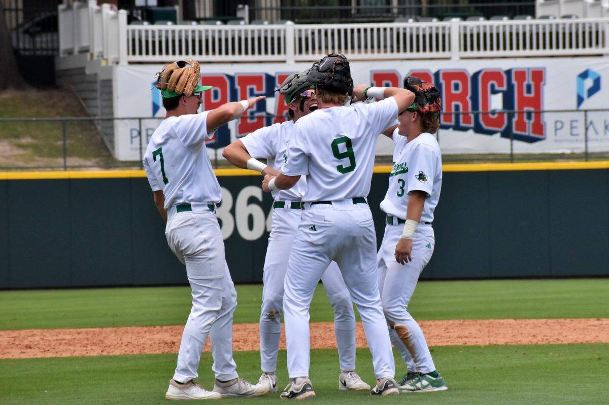 Southlake Carroll secured an area round series victory at Riders Field in Frisco on Saturday, May 10, 2025.