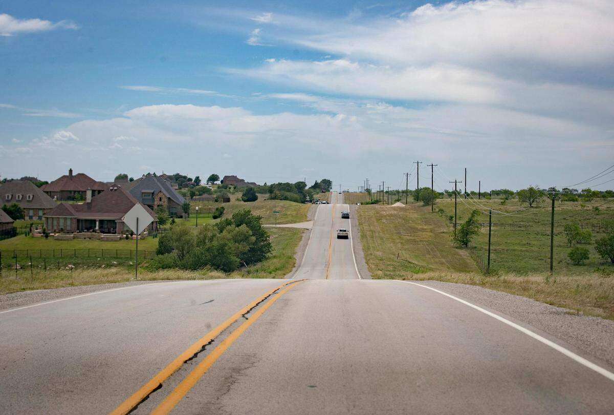 Acres of land where approximately 2,000 new homes will be built by PMB Capital Investments in Tarrant County, Texas, on Wednesday, June 15, 2022.