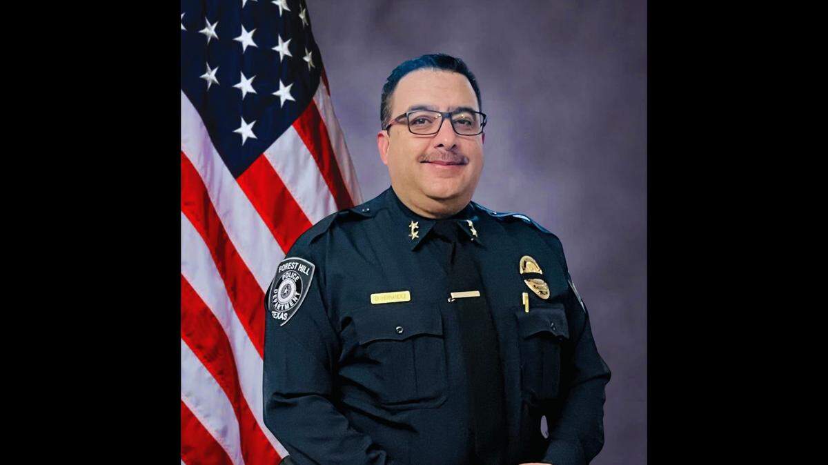 David Hernandez has been named as the new police chief for Forest Hill. He has 26 years of law enforcement experience, most of it with the El Paso Police Department.