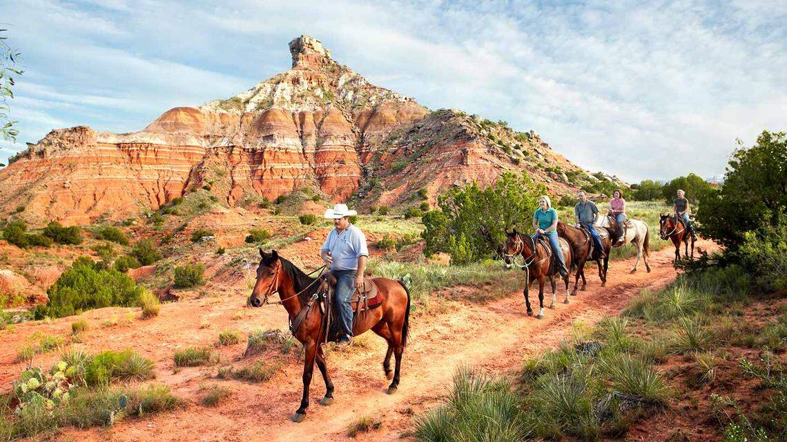 Palo Duro Canyon is near Amarillo, which an analysis found is the city with the coldest average temperatures in Texas.