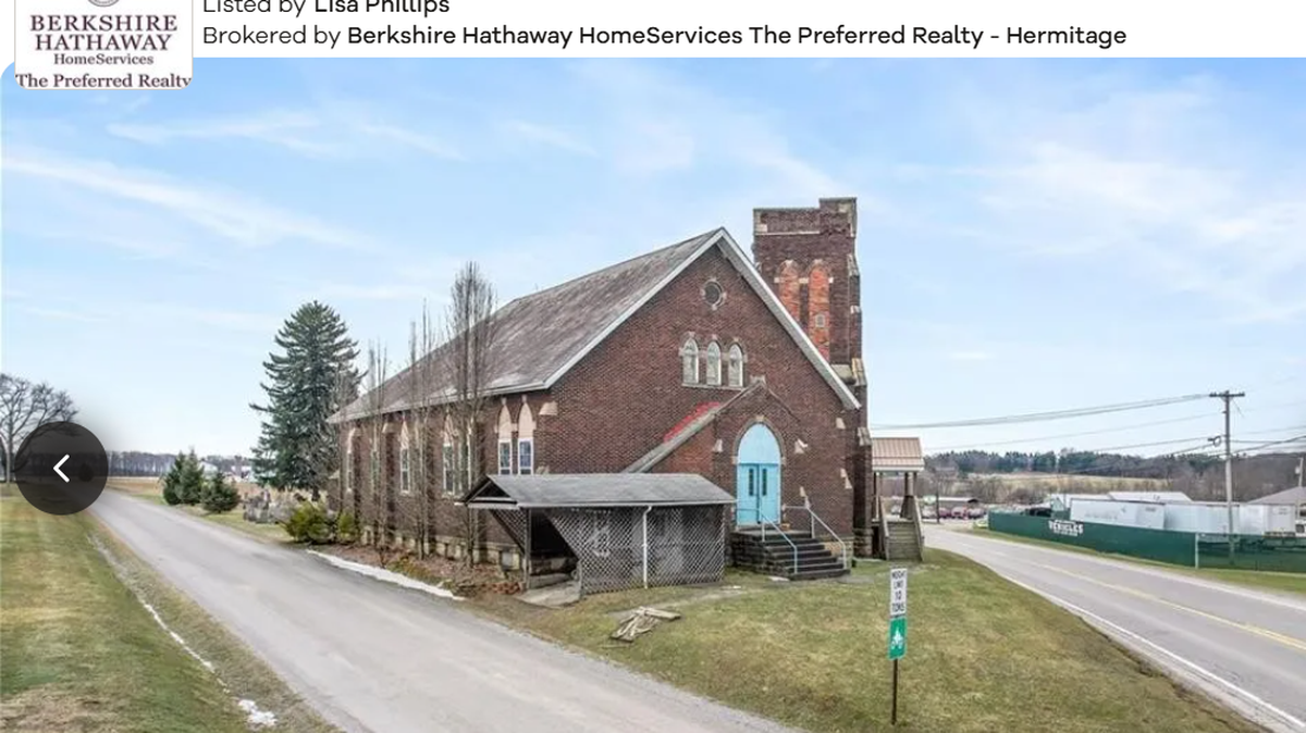 Exterior of the property