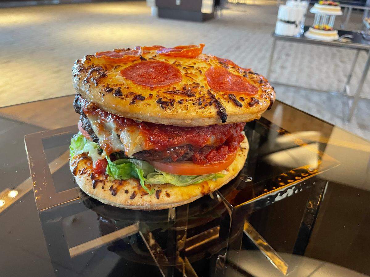 The Pizza Burger.