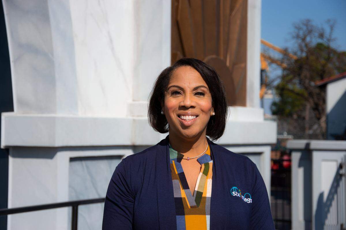 Sharon Mayo Parker was appointed as general manager of Six Flags Over Texas this week, becoming the first Black woman to hold the role within the company.&nbsp;