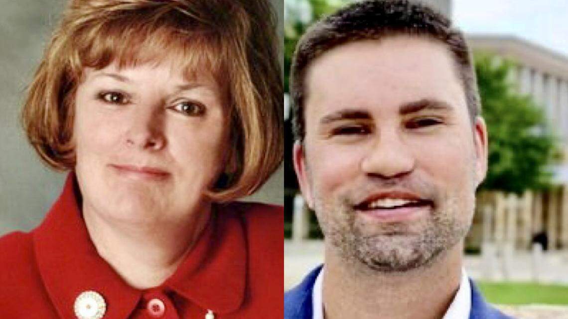 State Rep. Stephanie Klick, left, and District 91 challenger David Lowe.