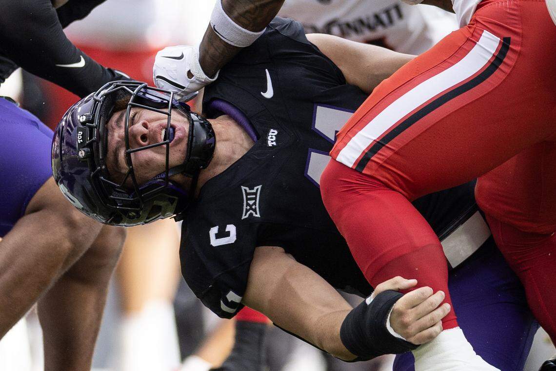 TCU football's regular-season finale against Cincinnati at 2:30 p.m. Saturday at Amon G. Carter Stadium
