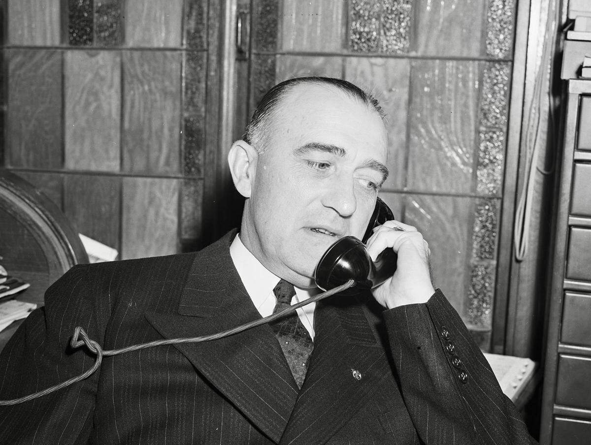 M. E. Sadler, president of Texas Christian University, April 18, 1941.
