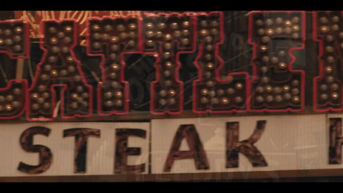 Cattlemen’s Steak House seen in “Landman” episode six.