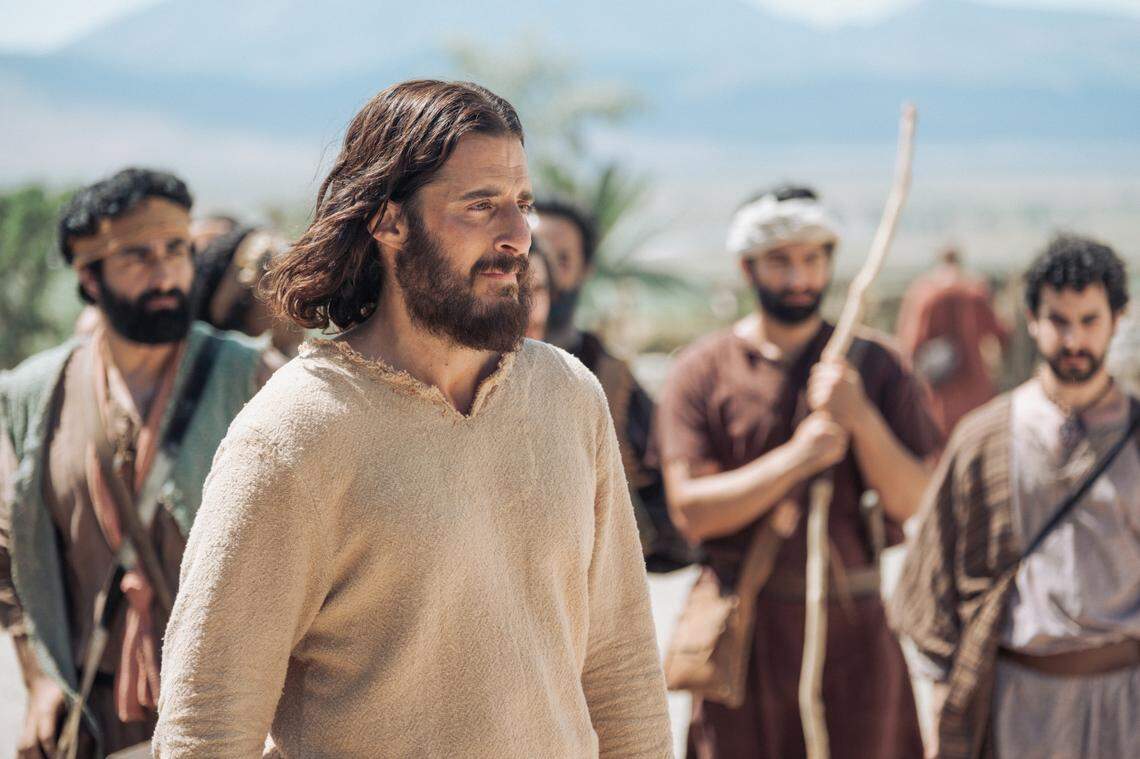 Jonathan Roumie as Jesus in “The Chosen” season 4.