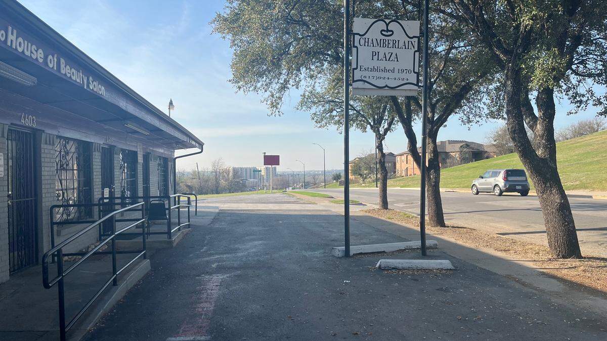 Chamberlain Plaza in Fort Worth’s Como community has served Black entrepreneurs since 1970.
