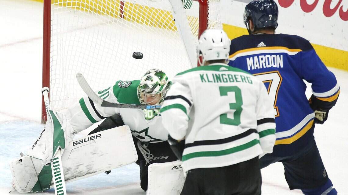 Stars season ends after double OT loss to Blues