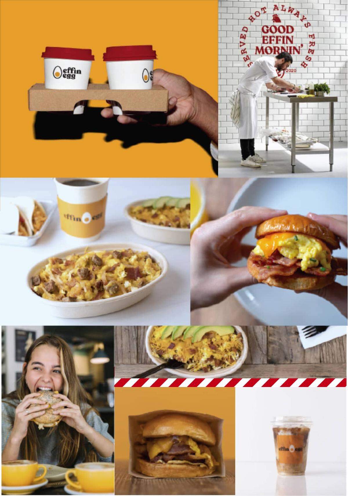 Effin Egg Fort Worth will serve gourmet breakfast sandwiches and bagels in a fast casual atmosphere.