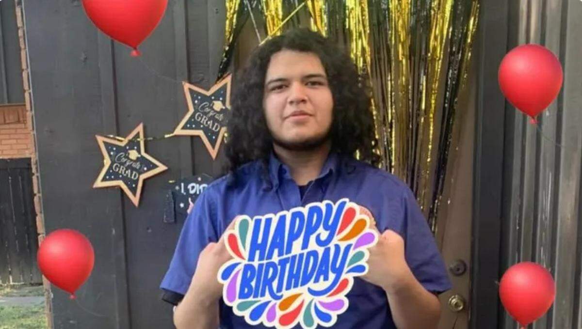 Christopher Govea, 19, was killed in a shooting Monday, June 3, 2024, at the Wingstop restaurant where he worked in Irving.