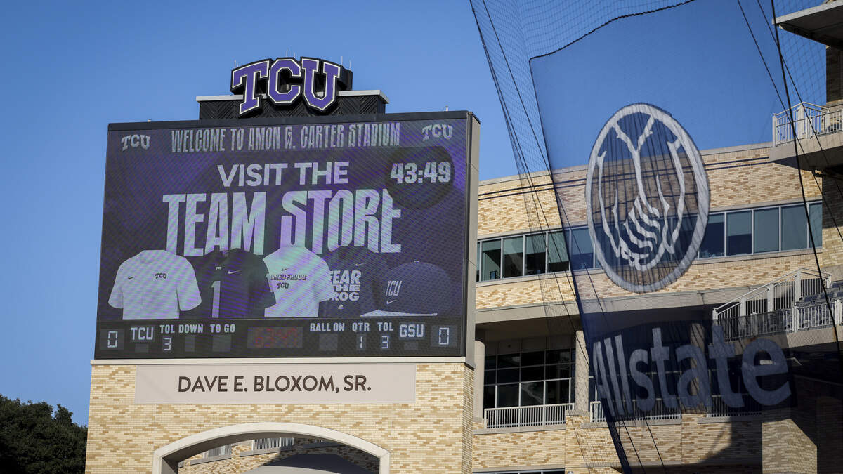 TCU football announces sellout for Saturday’s game against Arkansas State