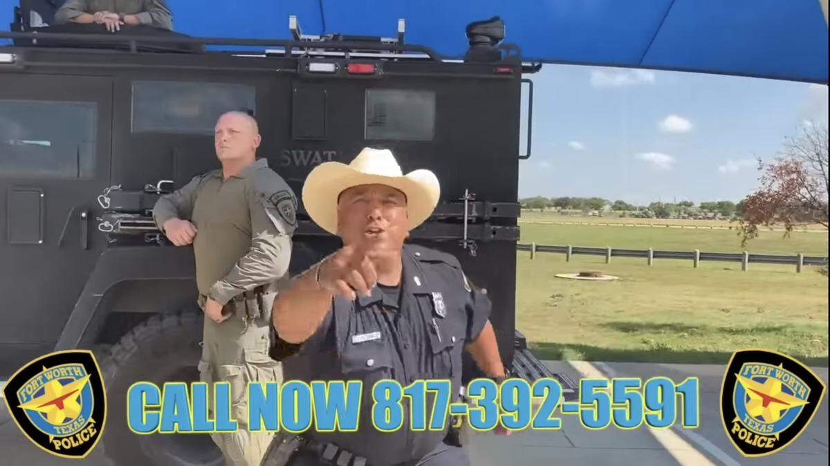Police in Fort Worth are using a new strategy to find new officers: a recruitment video stylized as a used car commercial.