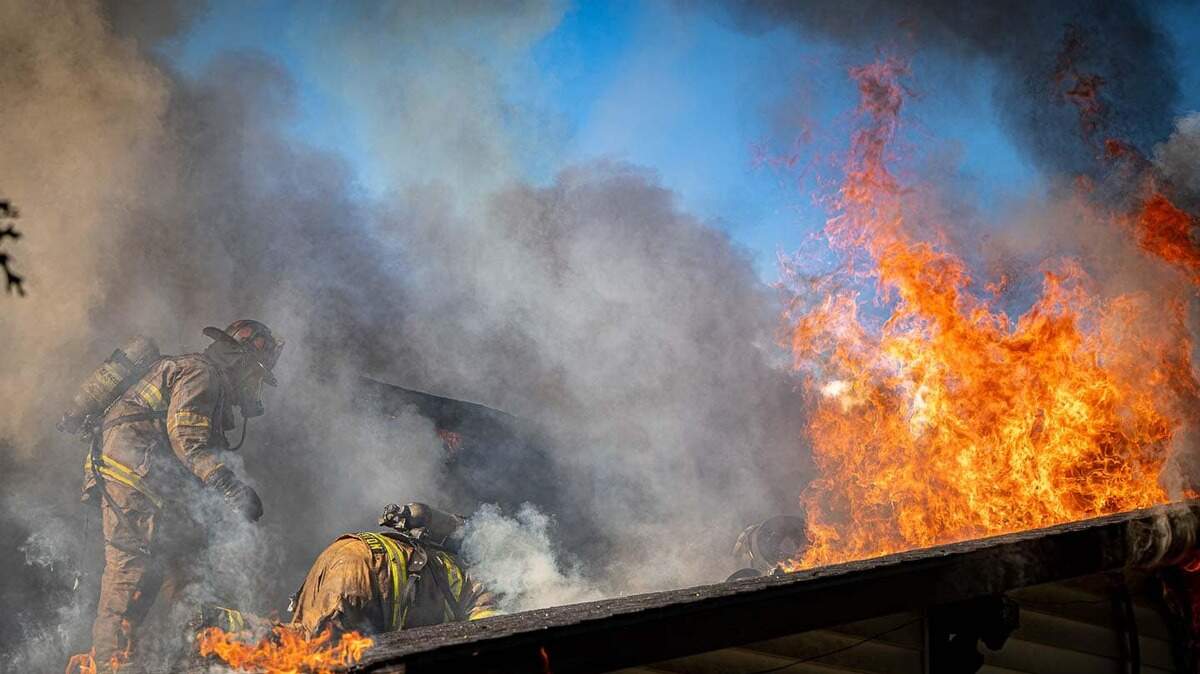 Three Fort Worth firefighters were injured Monday, June 24, 2024, while attempting to extinguish a blaze at a house in the 1200 block of East Cannon Street.