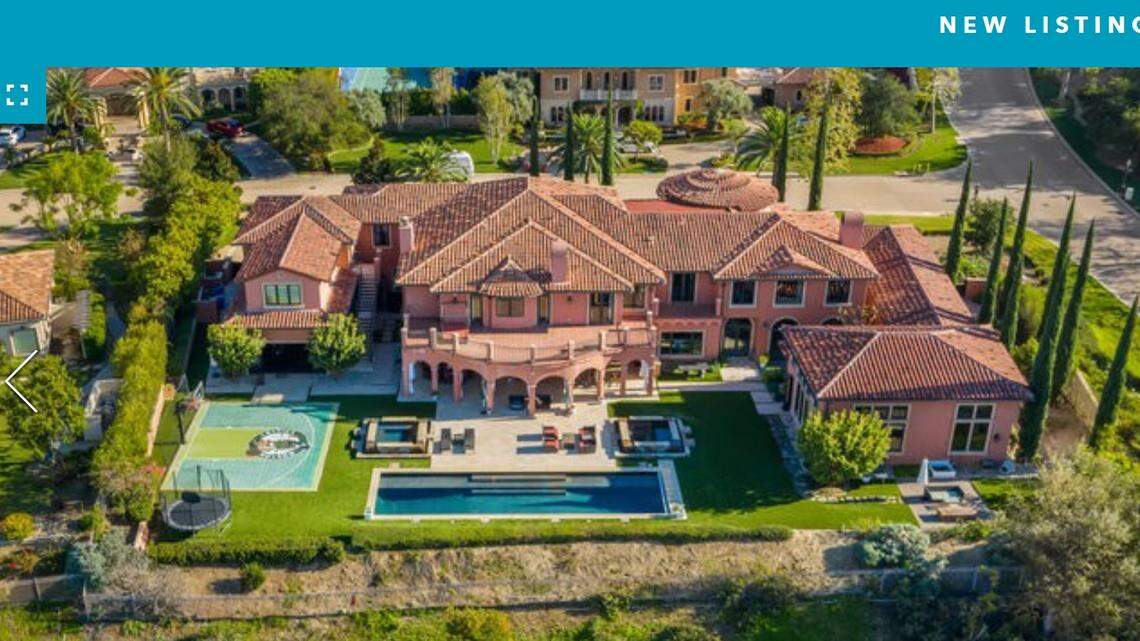 Paul Pierce’s Calabasas mansion.