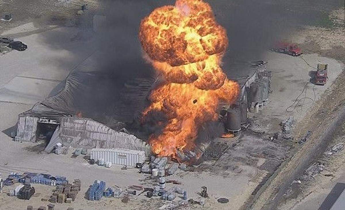 One worker was missing and two others were injured Thursday in a Cresson chemical fire. The town is 25 miles southwest of Fort Worth.