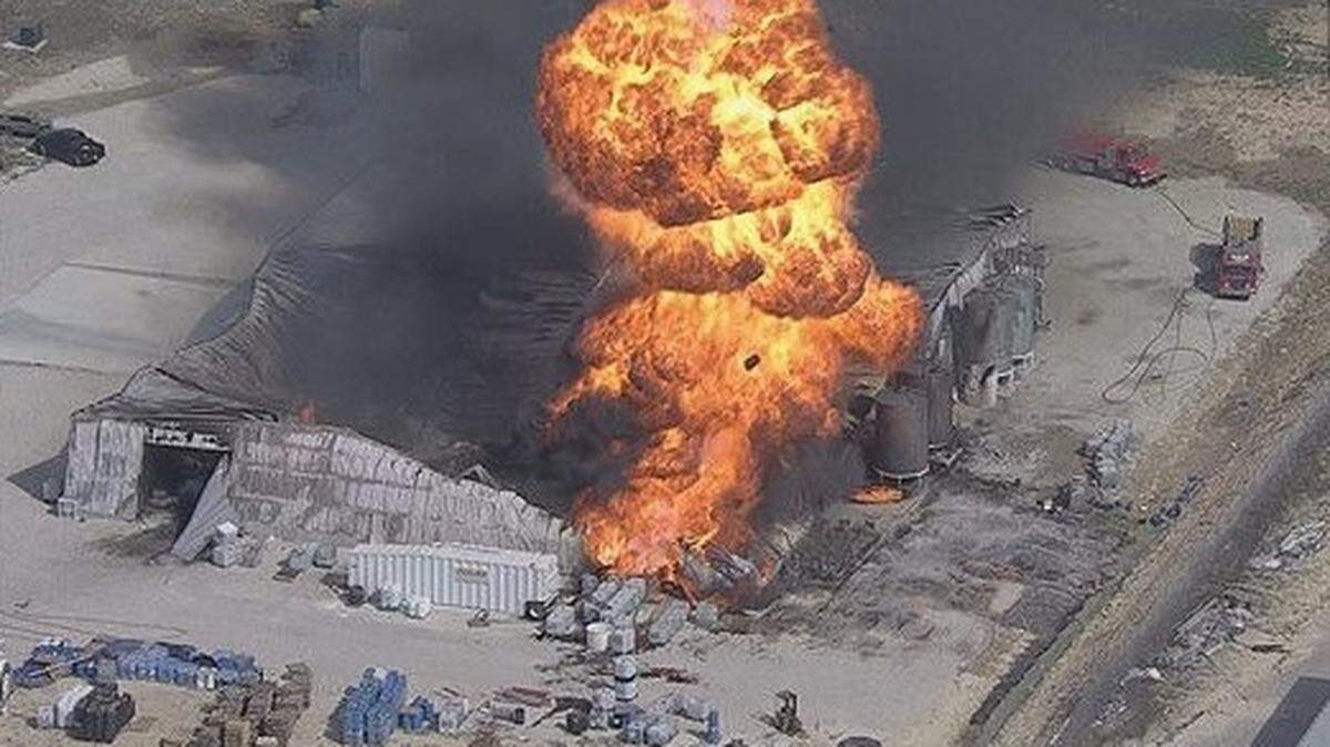 One worker was missing and two others were injured Thursday in a Cresson chemical fire. The town is 25 miles southwest of Fort Worth.